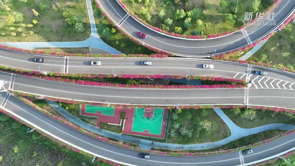江西赣州：“空中花廊” 上线