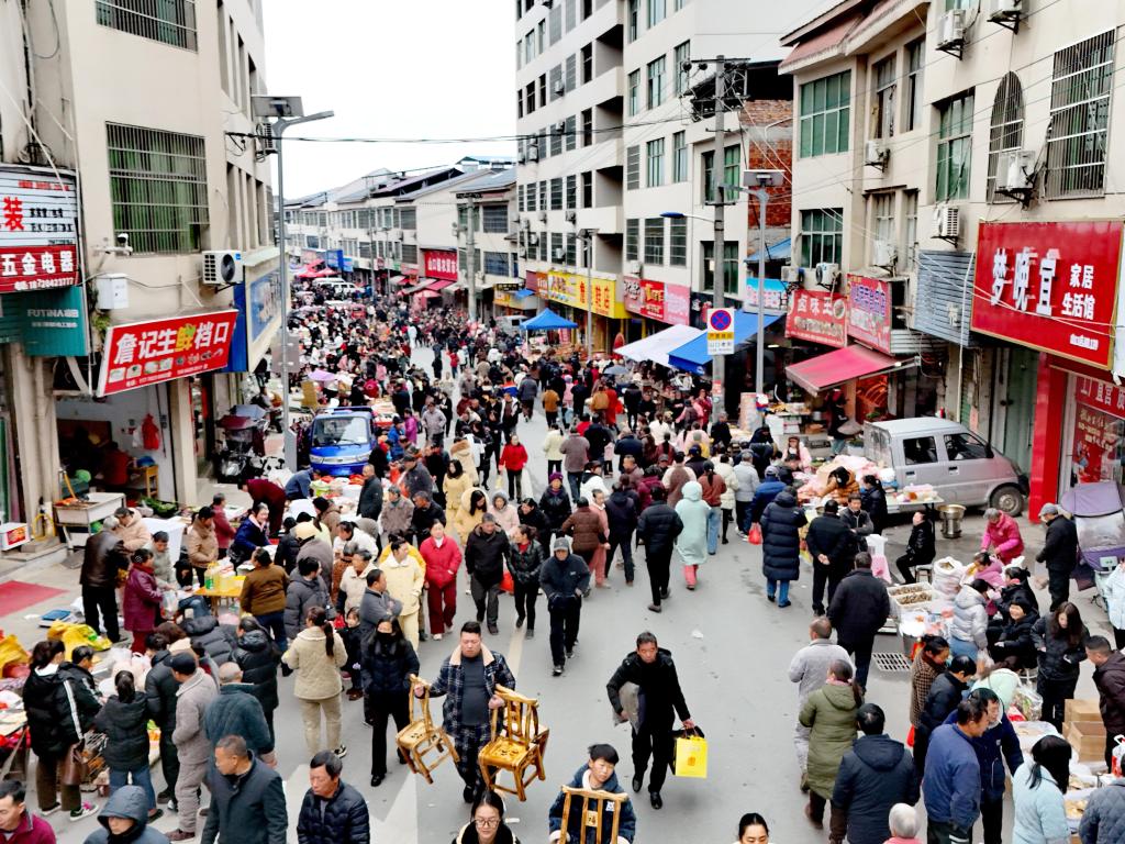 赶大集｜江西山口镇：在百年集市感受红火年