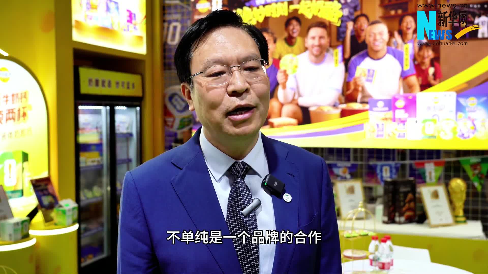 蒙牛李鹏程：借势世界杯传递“天生要强”的企业精神